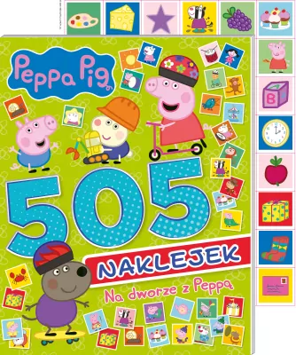 Peppa Pig. 505 naklejek. Na dworze z Peppą