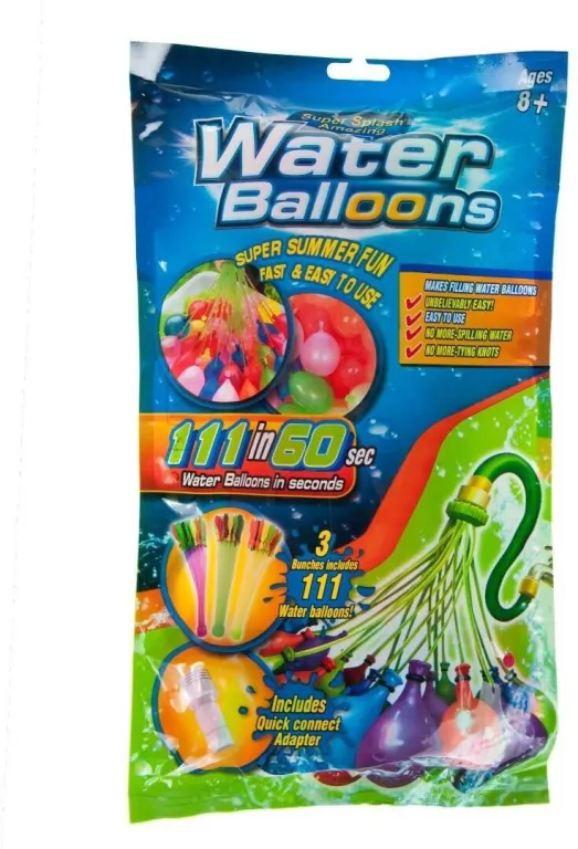 Balon bomba wodna 17x30 - tantis.pl