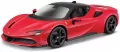 BBURAGO. Ferrari SF90 Stradale red 1:18 - tantis.pl