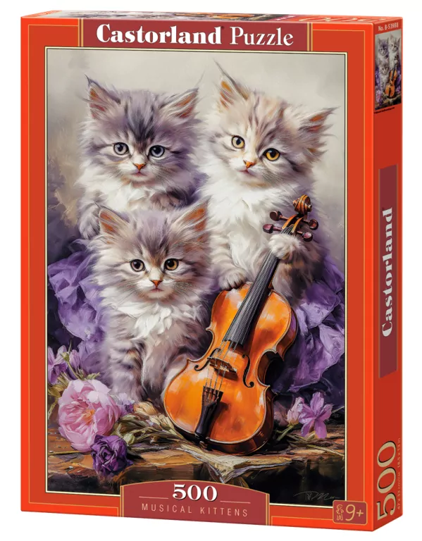 Castor. Puzzle 500. Musical Kittens - tantis.pl