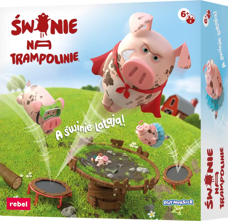 Świnie na trampolinie - tantis.pl