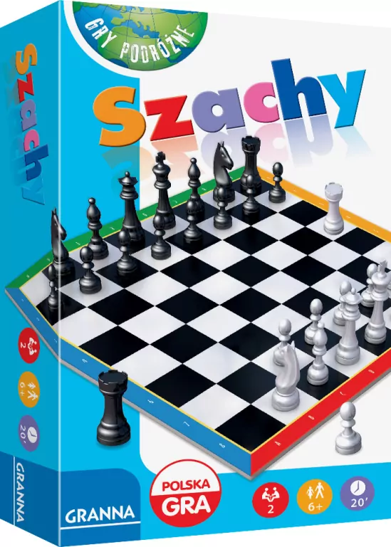 Szachy mini wersja podróżna GRANNA - tantis.pl