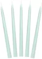 Świeca stożkowa matowa szałwiowy 24cm - tantis.pl