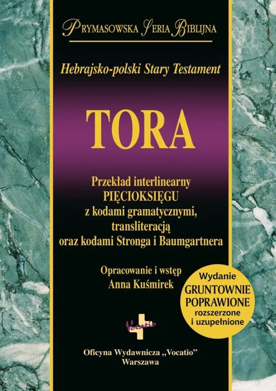 Tora. Hebrajsko-polski Stary Testament - tantis.pl