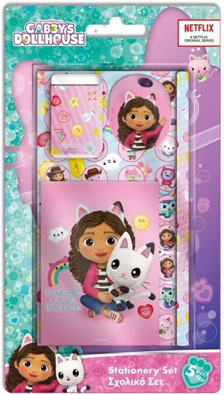 Przybory szkolne Koci Domek Gabi 5el - tantis.pl