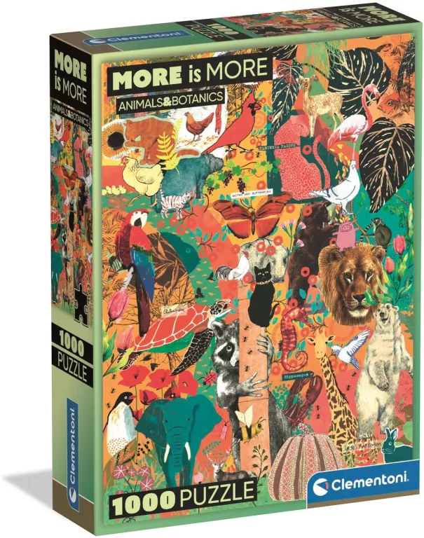 Puzzle 1000 Compact Animals&Botanics - tantis.pl