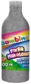 Farba plakatowa srebrna 500ml BAMBINO - tantis.pl