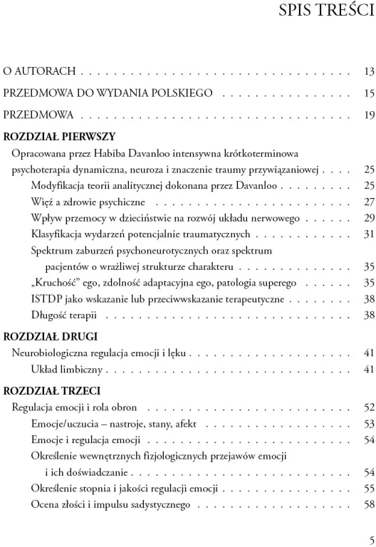 Intensywna krótkoterminowa psychoterapia... - tantis.pl