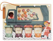 Segregowanie śmieci - układanka magnetyczna 36 mies.+ TOPBRIGHT - tantis.pl