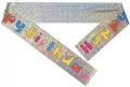 Baner urodzinowy Srebrny - tantis.pl
