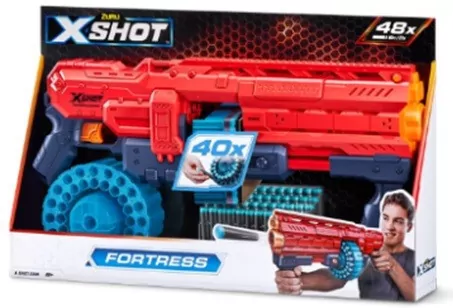 X-SHOT. Excel Fortress. Wyrzutnia 48 strzałek - tantis.pl
