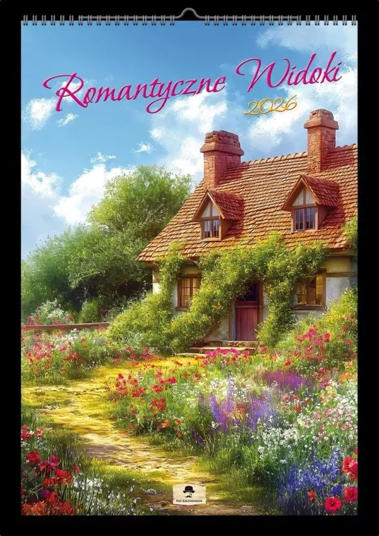 Kalendarz 2026 A3 ścienny romantyczne widoki - tantis.pl