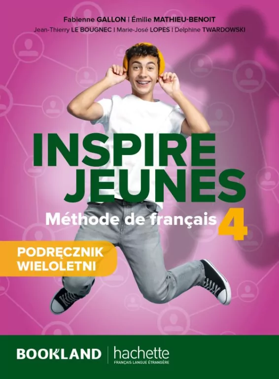 Inspire Jeunes 4 podręcznik + audio online - tantis.pl