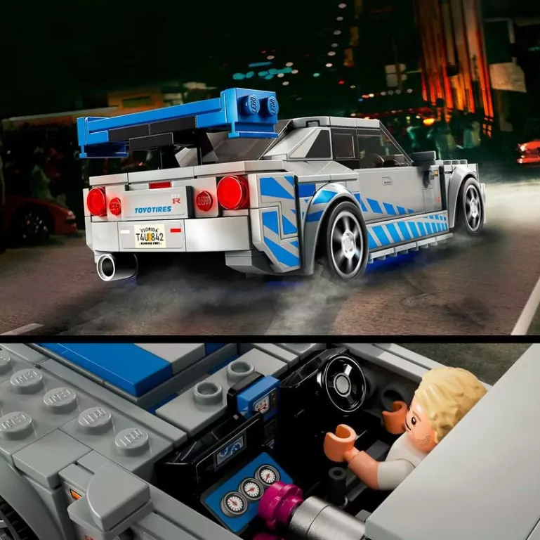 LEGO® Speed Champions. Nissan Skyline GT-R (R34) z filmu „Za szybcy, za wściekli”. 76917 - tantis.pl