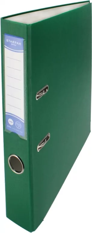 Starpak. Segregator A4/50 okuty, zielony - tantis.pl