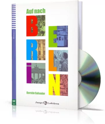 LN Auf nach Berlin książka + CD audio A1 - tantis.pl