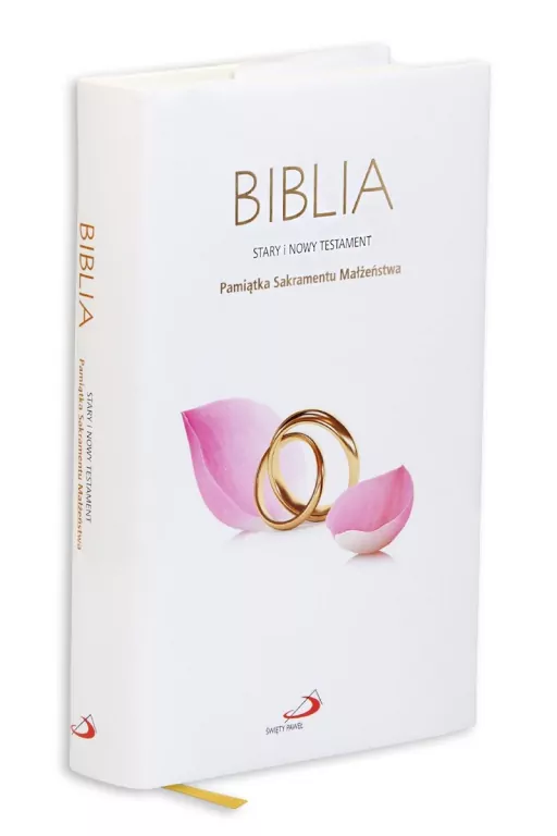 Biblia. Stary i Nowy Testament. Pamiątka Sakramentu Małżeństwa - tantis.pl