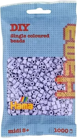 Hama midi koraliki 1000 liliowe 015-207-106 71060 - tantis.pl