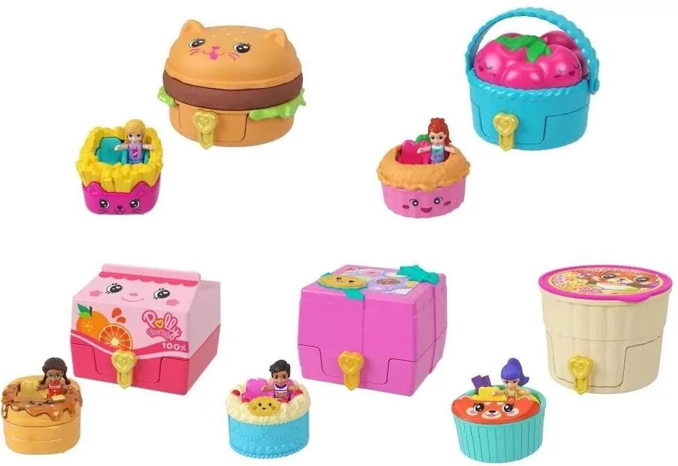 Polly Pocket Przekąska niespodzianka +laleczka mix - tantis.pl
