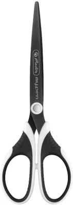 Nożyczki 17cm dla leworęcznych. My Pen. Czarno-białe