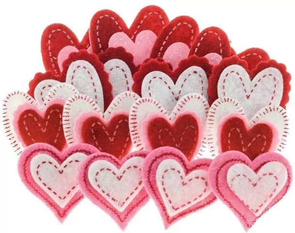 Naklejki z pianki serca - tantis.pl