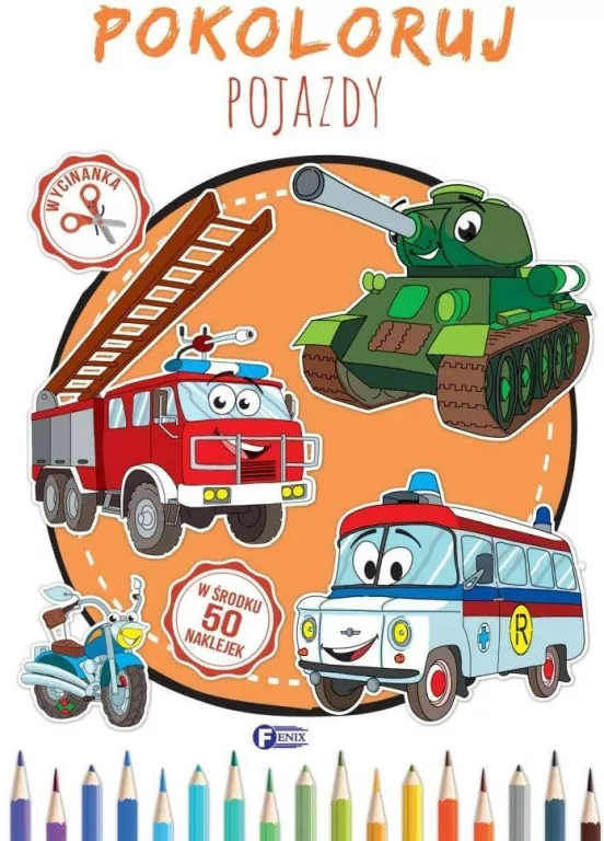 Pokoloruj Pojazdy - tantis.pl