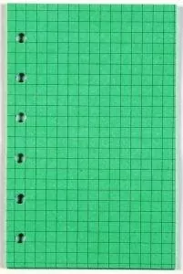 Wkład do organizera K Kratka zielona ANTRA - tantis.pl