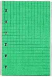 Wkład do organizera K Kratka zielona ANTRA