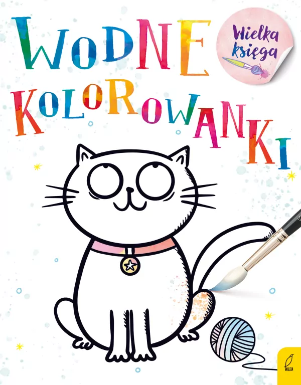 Wielka księga kolorowanek wodnych - tantis.pl