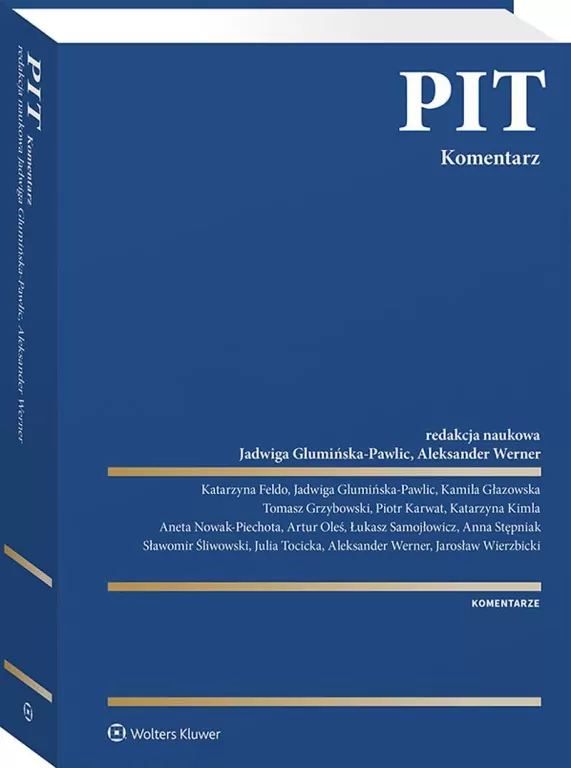 PIT. Komentarz - tantis.pl