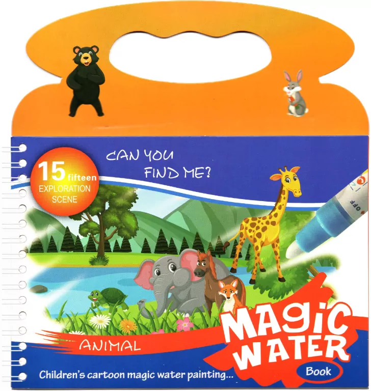 Magic Water Book. Animal - tantis.pl