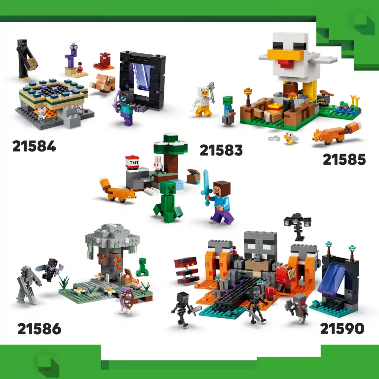 LEGO® Minecraft. Loch zombie 21587 - tantis.pl