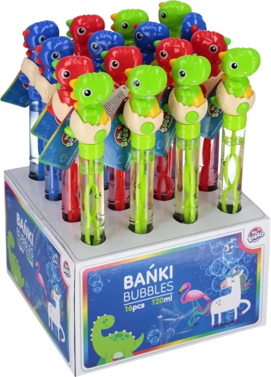 BANKI MYDL DINO 120ML MY BUBBLE 26 MIX4 16/96 - tantis.pl