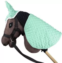 Derka i nauszniki Skippi miętowe