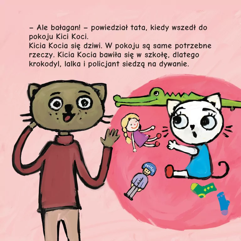 Kicia Kocia sprząta - tantis.pl