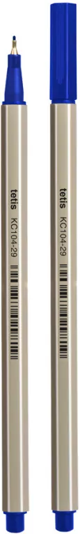 Cienkopis 0.7mm. Heksagon. Niebieski - tantis.pl