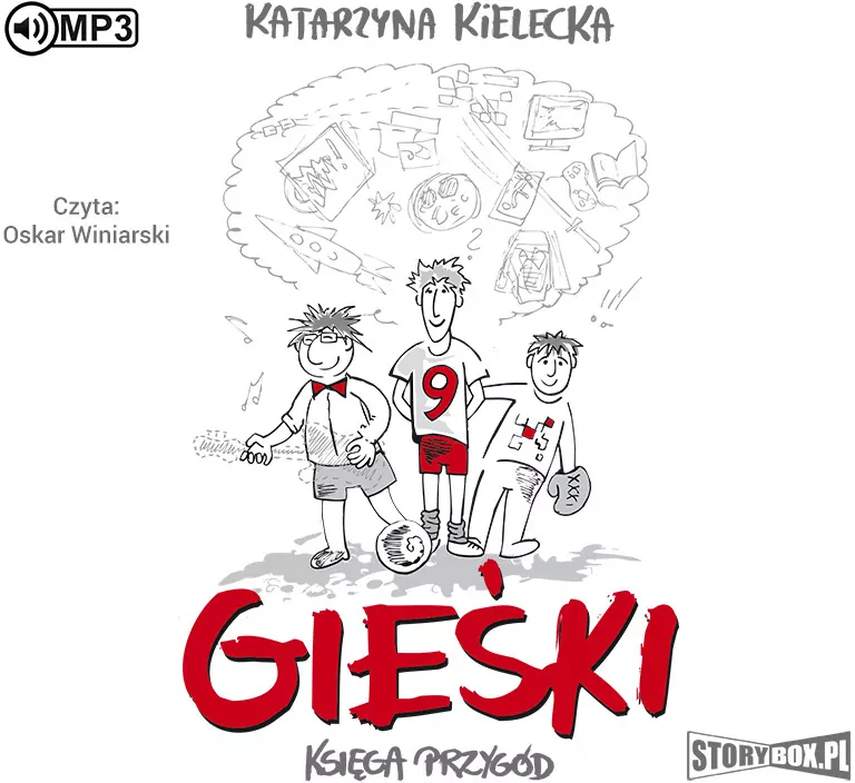 Gieśki. Księga przygód. Audiobook - tantis.pl