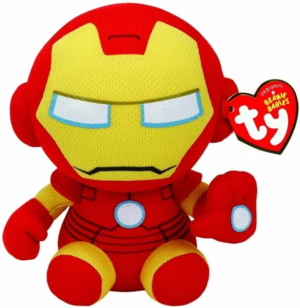 Beanie Babies Marvel. Iron Man 15cm - tantis.pl