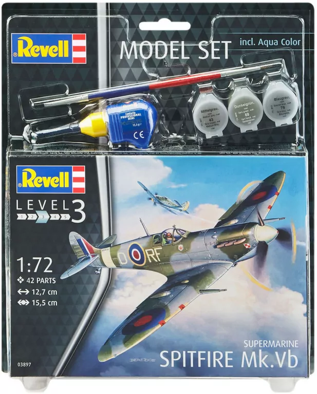 Revell. Spitfire MK.VB Model Set - tantis.pl