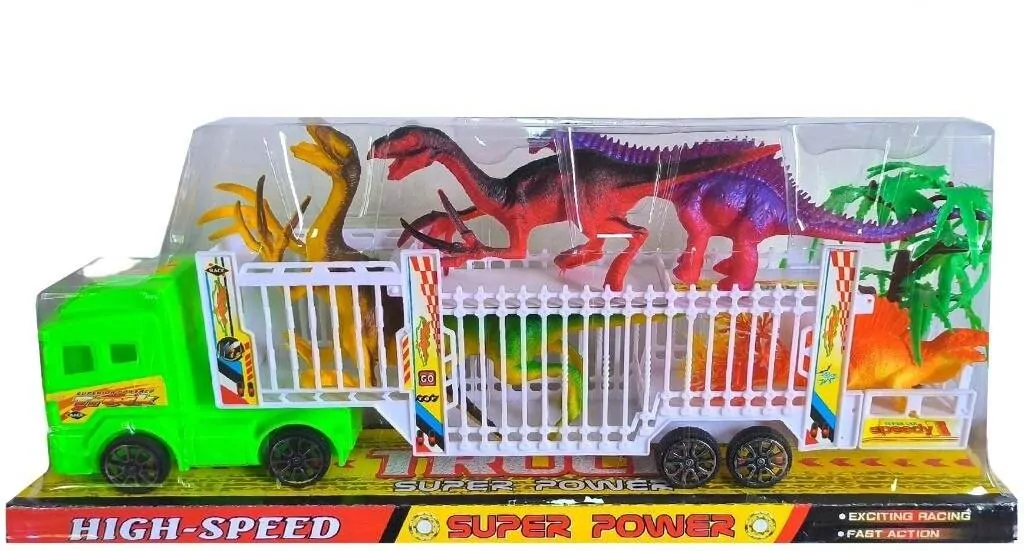 Ciężarówka z dinozaurami - tantis.pl