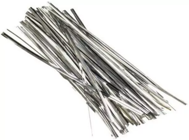 Druciki w plastiku 18cm. Srebrne - tantis.pl
