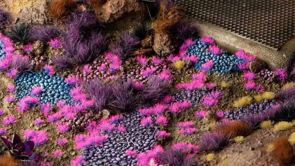 Gamers Grass: Tiny Tufts - 2 mm - Alien Neon - tantis.pl