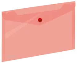 Koperta A5 na zatrzask czerwona