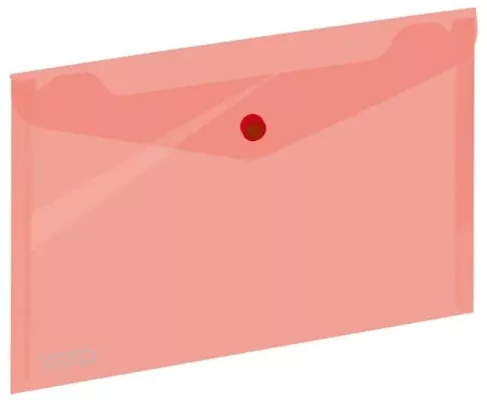 Koperta A5 na zatrzask czerwona