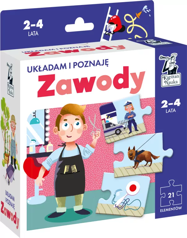 Zawody. Układam i poznaję. Kapitan Nauka - tantis.pl