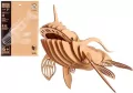 Puzzle drewniane 3D mityczne ryba kun - tantis.pl