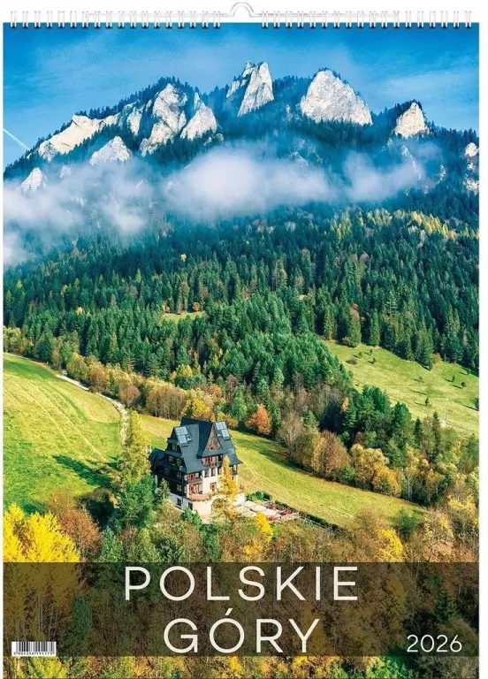 Kalendarz 2026 wieloplanszowy polskie góry - tantis.pl