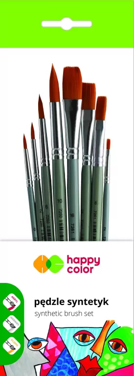 Pędzle artystyczne. Mieszane - tantis.pl