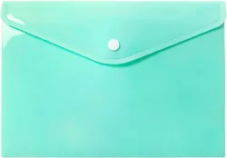 Teczka koperta A5 PP pastel zielona