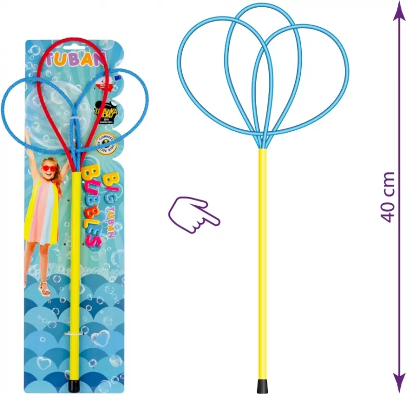 Obręcz do baniek mydlanych. Pro Multi Motylek - tantis.pl